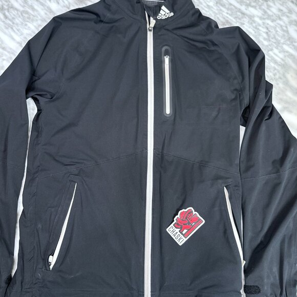 Adidas Golf Rain.RDY Jacket Waterproof Light Weight Comfort Men's Medium HN4128 - Picture 4 of 11
